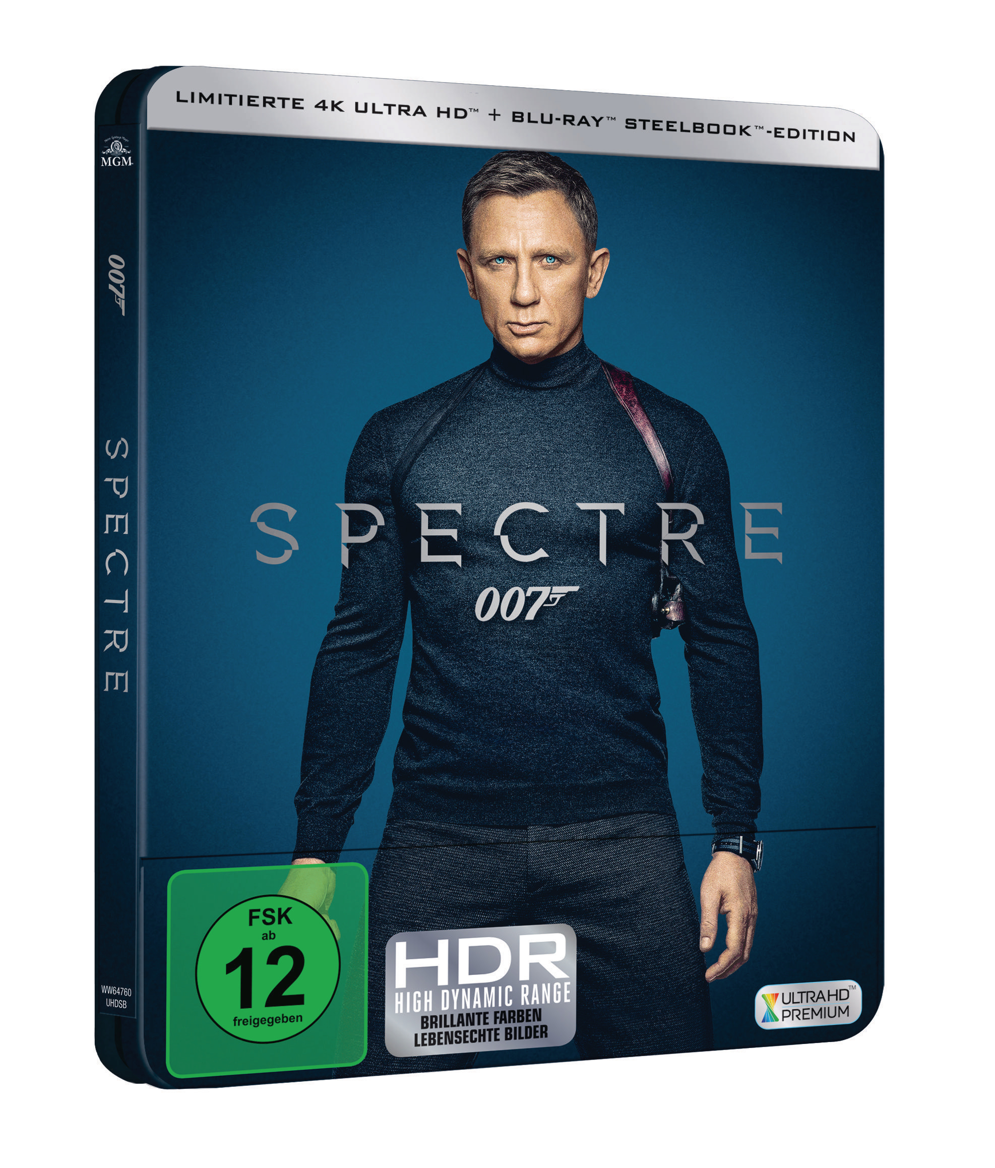 James Bond - Spectre Limitiertes 4K Steelbook  4K Ultra HD Blu-ray + Blu-ray
