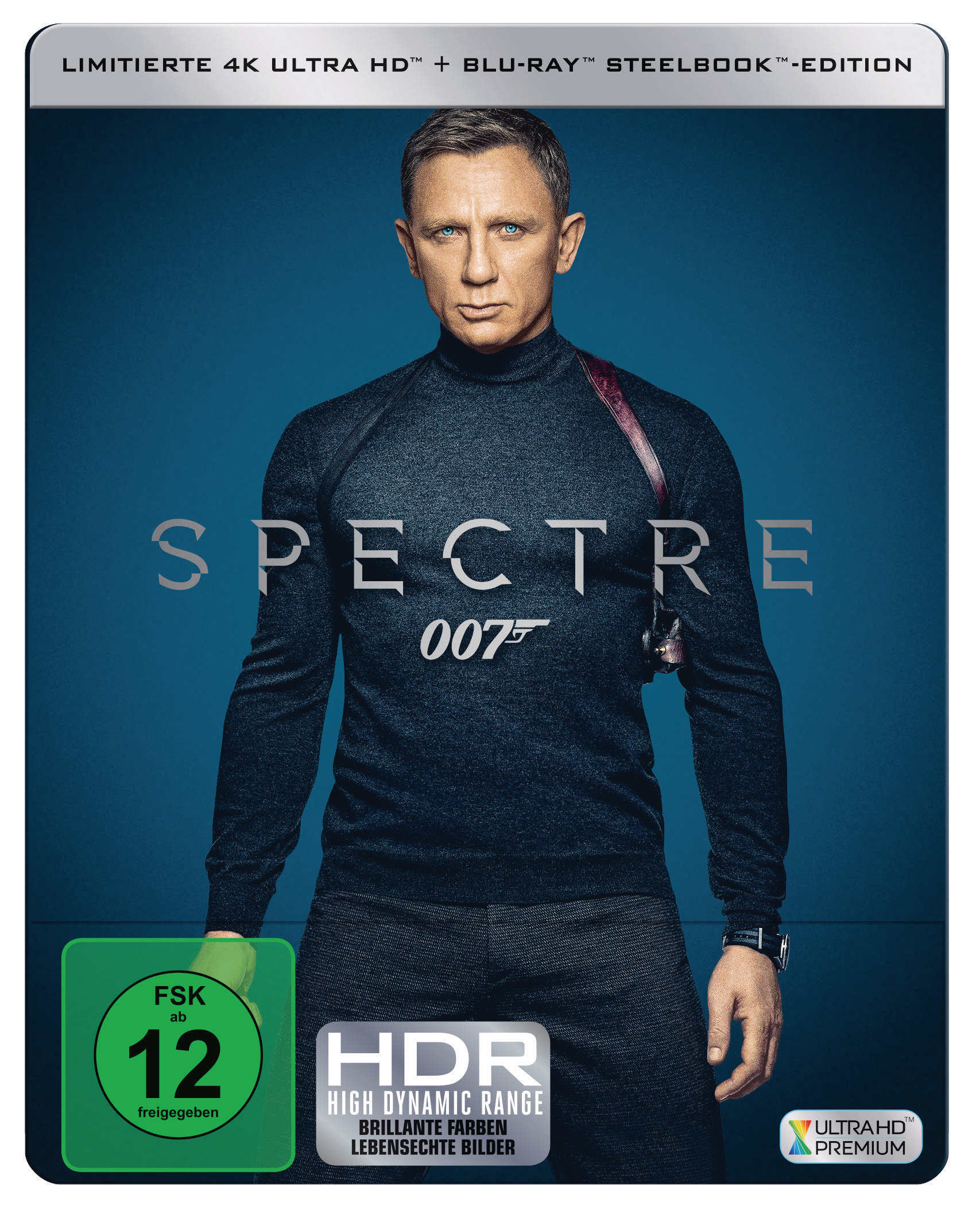 James Bond - Spectre Limitiertes 4K Steelbook  4K Ultra HD Blu-ray + Blu-ray