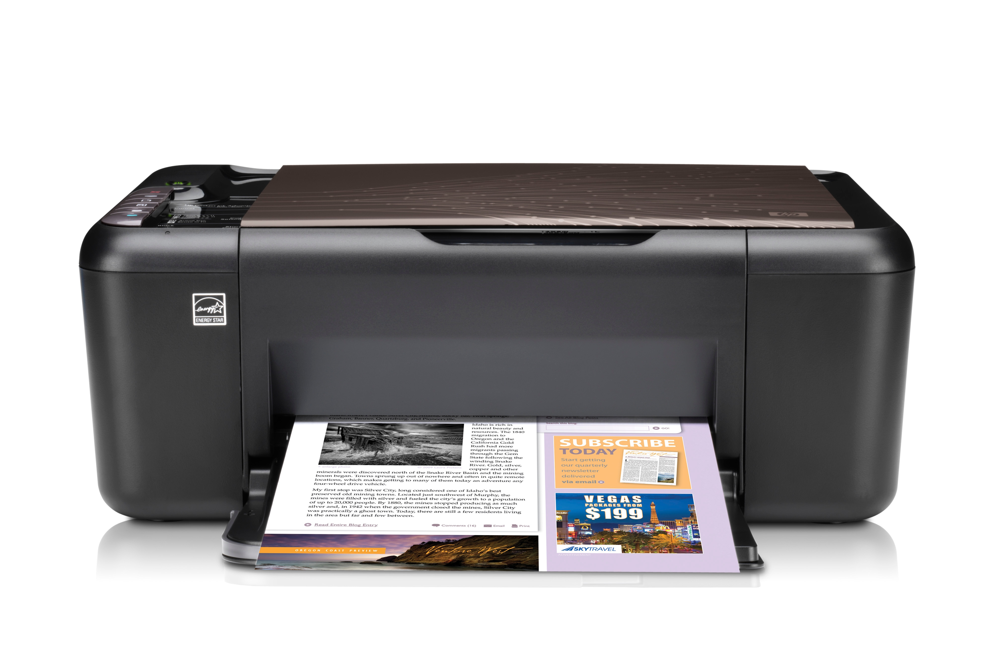 Impresora multifunción - HP DJ3520 con pantalla LCD, WiFi + cartucho 364