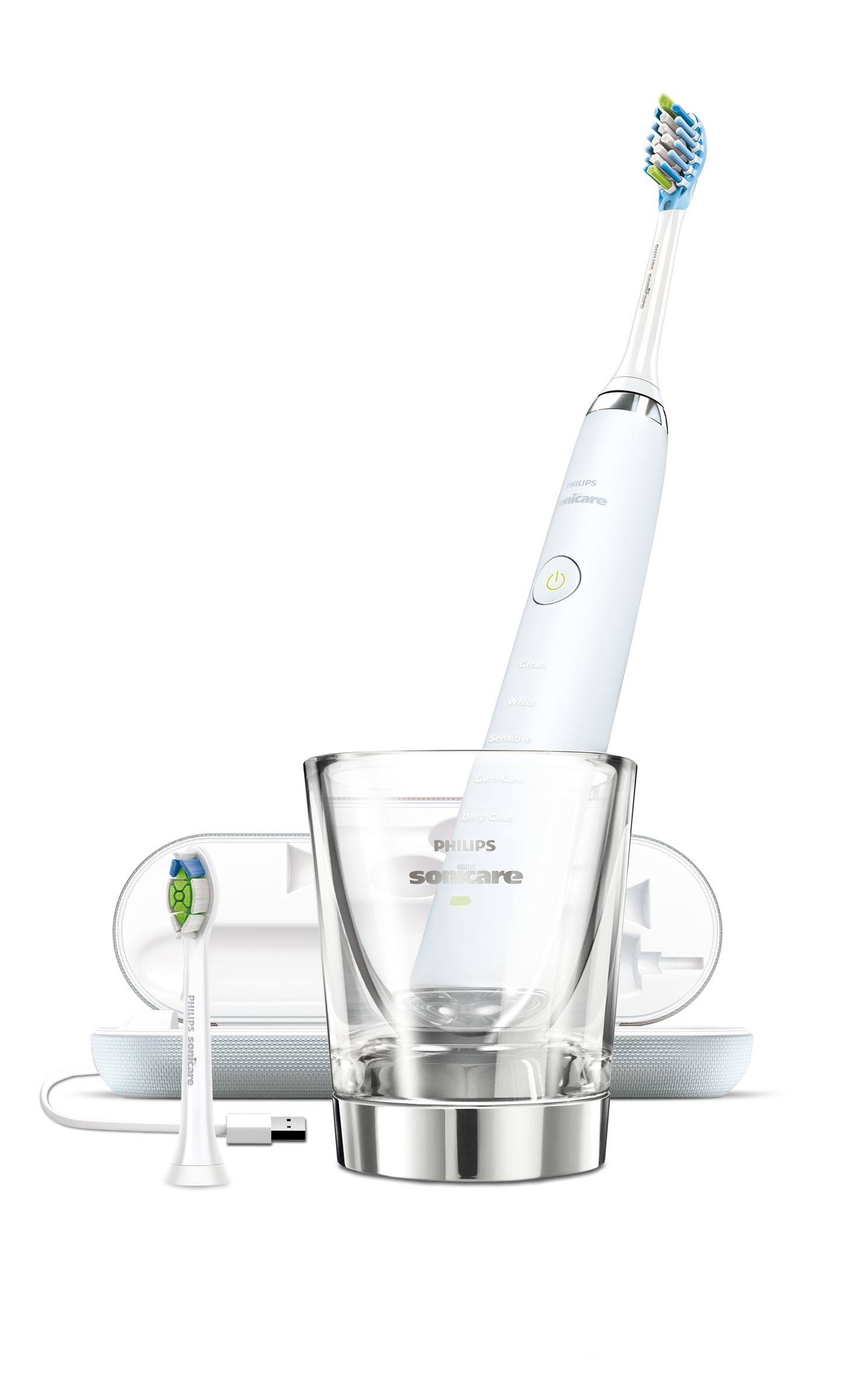 PHILIPS SONICARE HX9337/88 - Elektrische Zahnbürste (Weiss)