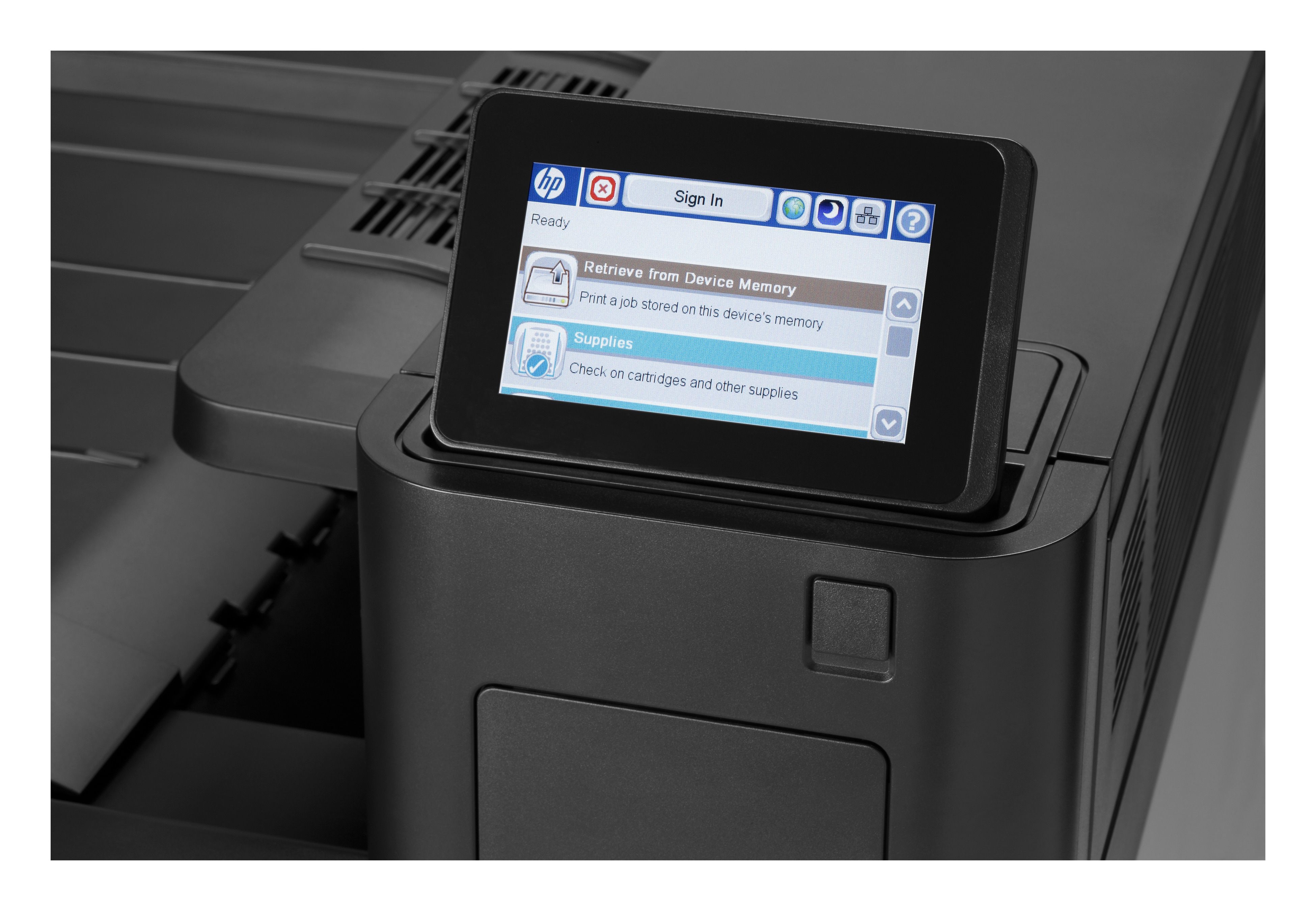 HP LaserJet M855xh