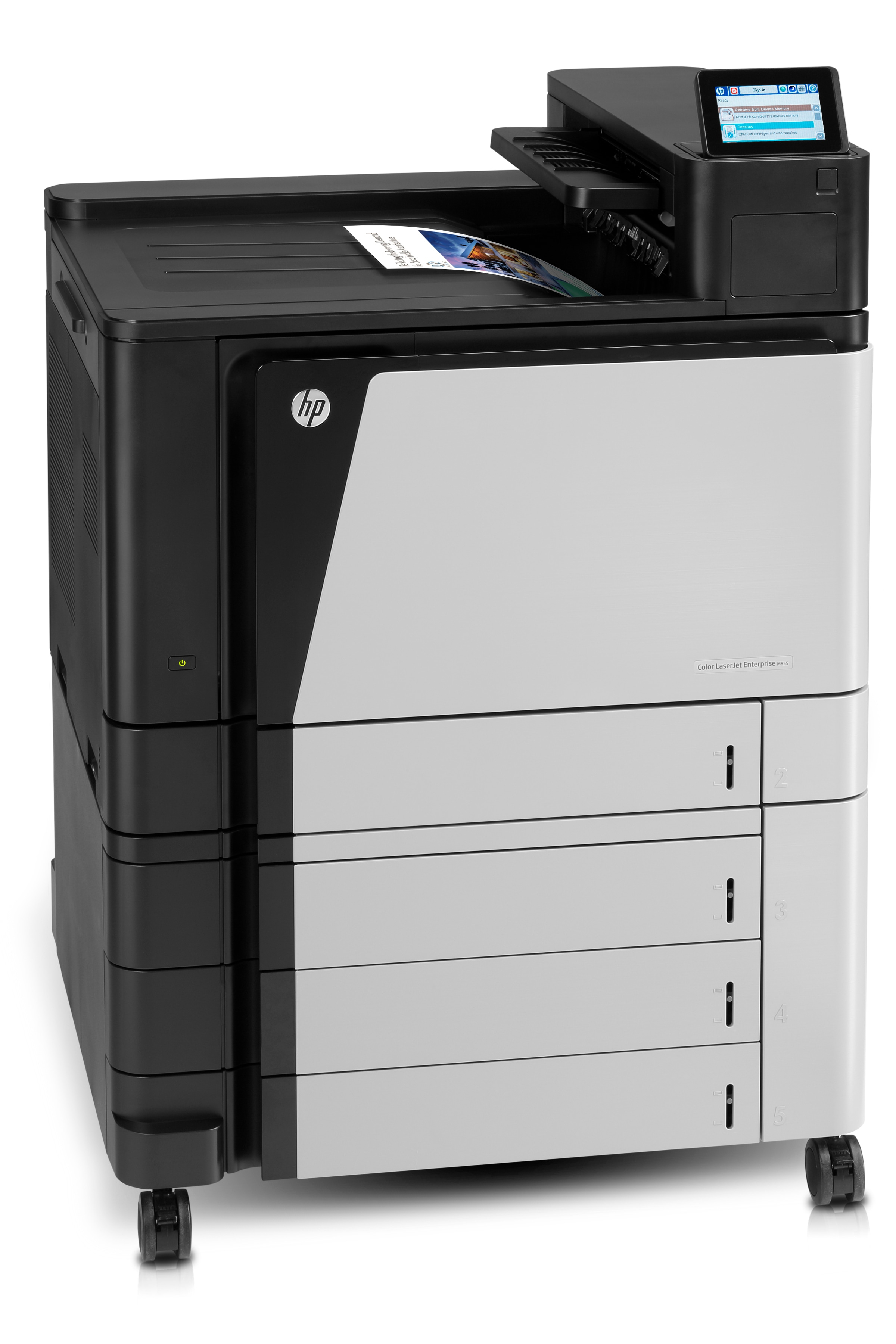 HP LaserJet M855xh