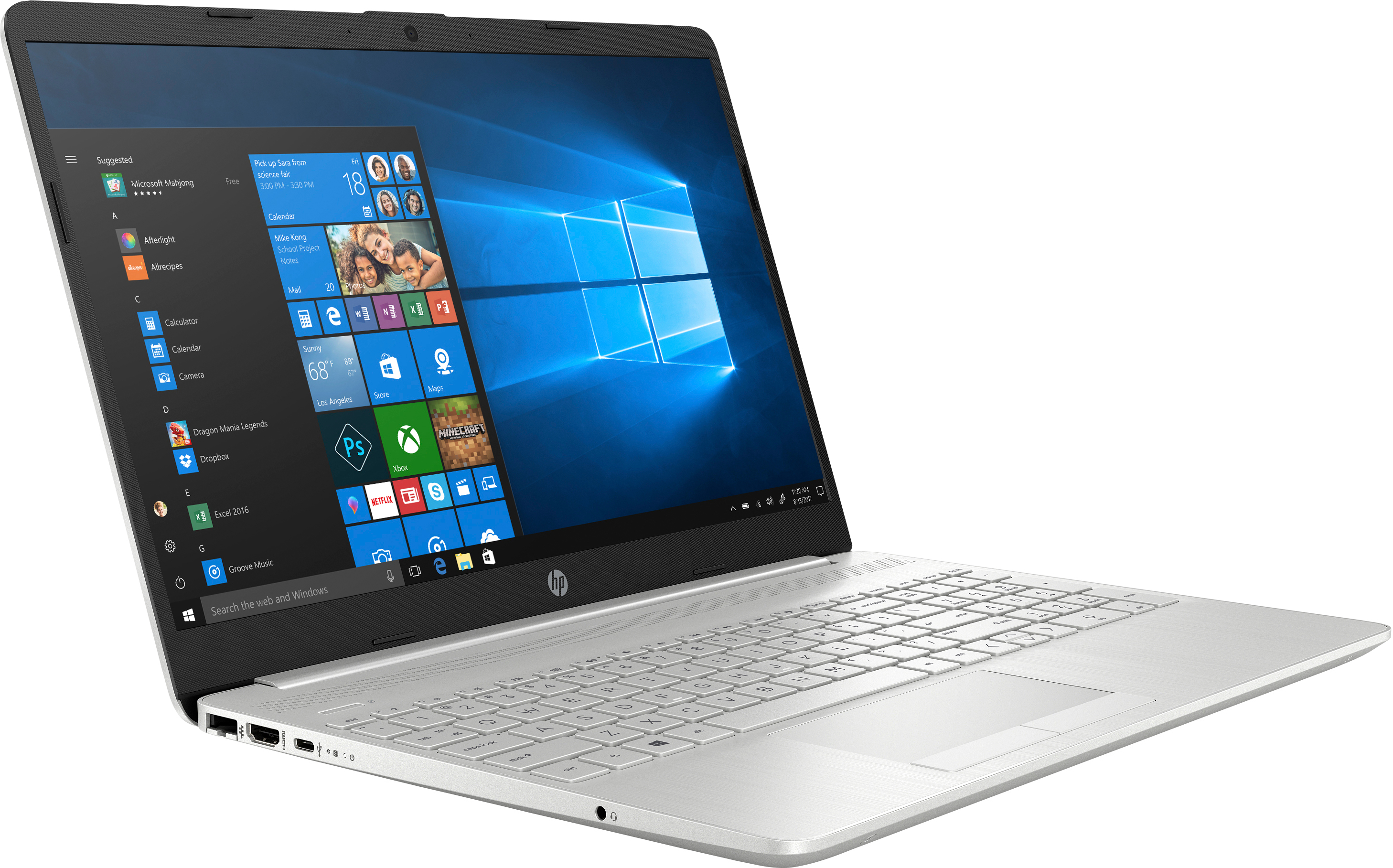 HP 8KK57EA/i7-8565U/8GB RAM/512GB SSD/MX250-4GB/15.6'' FHD/W10/Gri