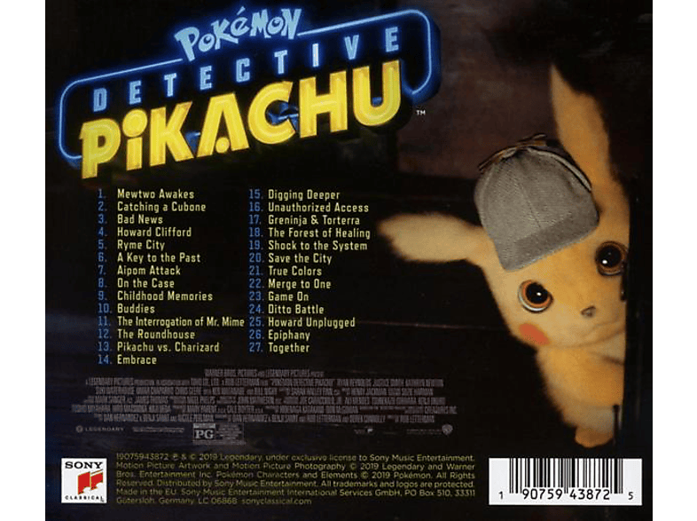 Thumbnail - Henry Jackman - Pokemon Detective Pikachu (Original Motion Picture (CD)