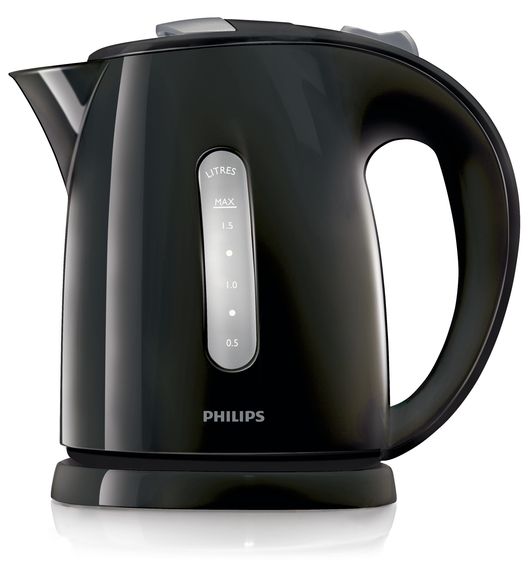 PHILIPS HD4646/20 Wasserkocher, Schwarz