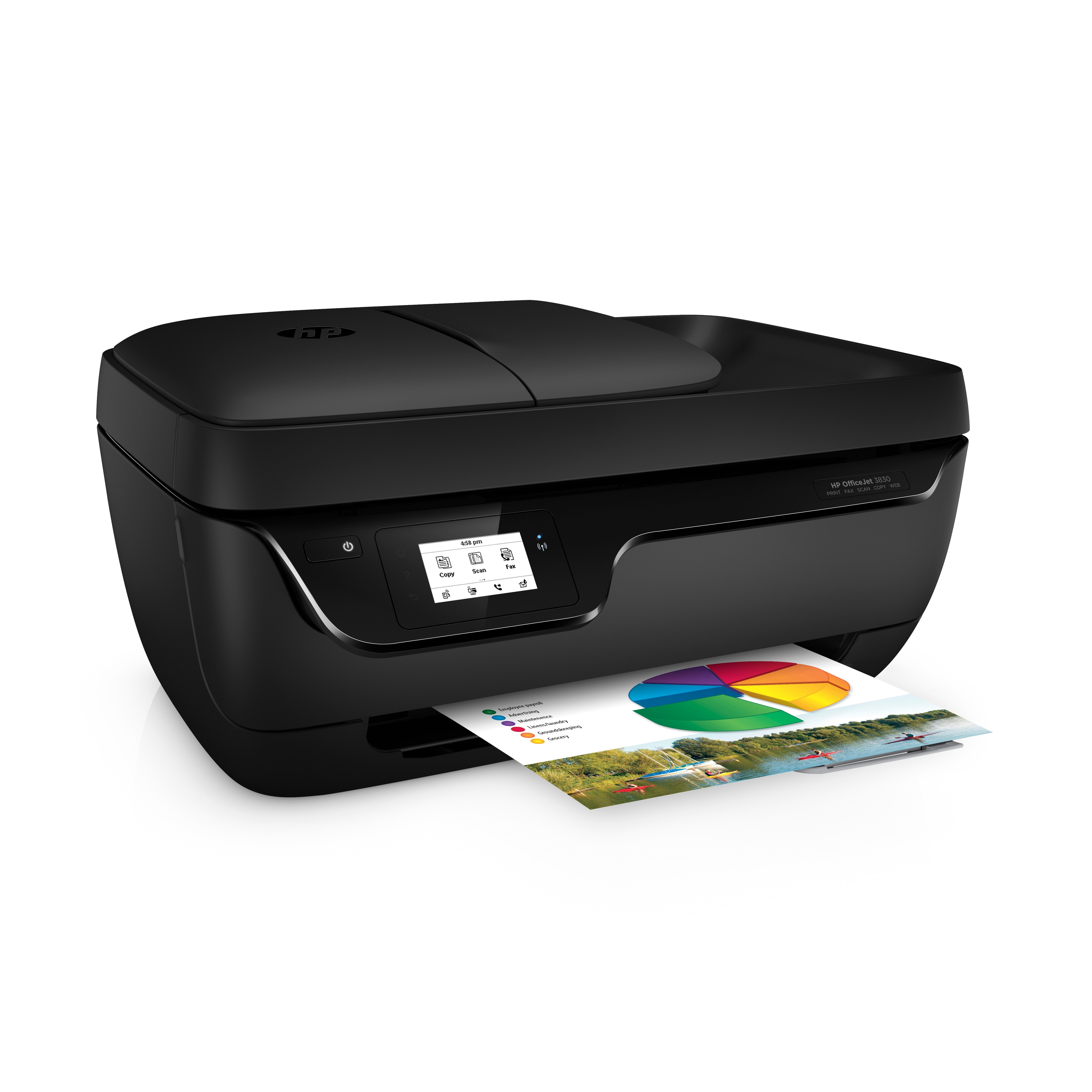 HP OfficeJet 3831 (Instant Ink) 4-in-1 Multifunktionsdrucker