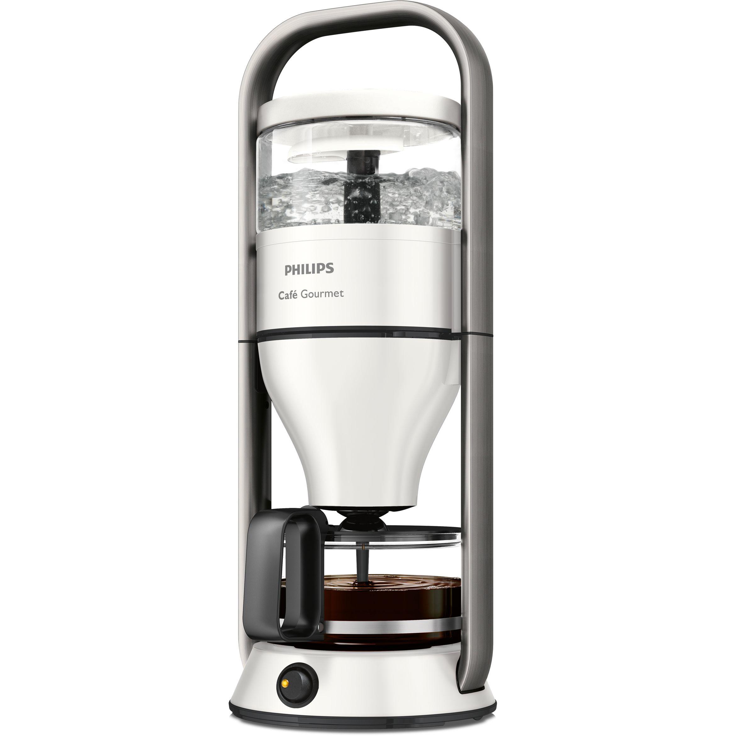 PHILIPS HD 5408/10 Cafe Gourmet Kaffeemaschine Weiß/Silber