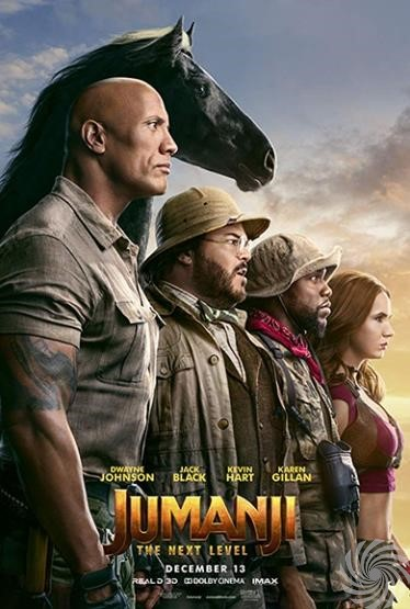 Jumanji The next level , (Blu-Ray 4K Ultra HD). BRUHD