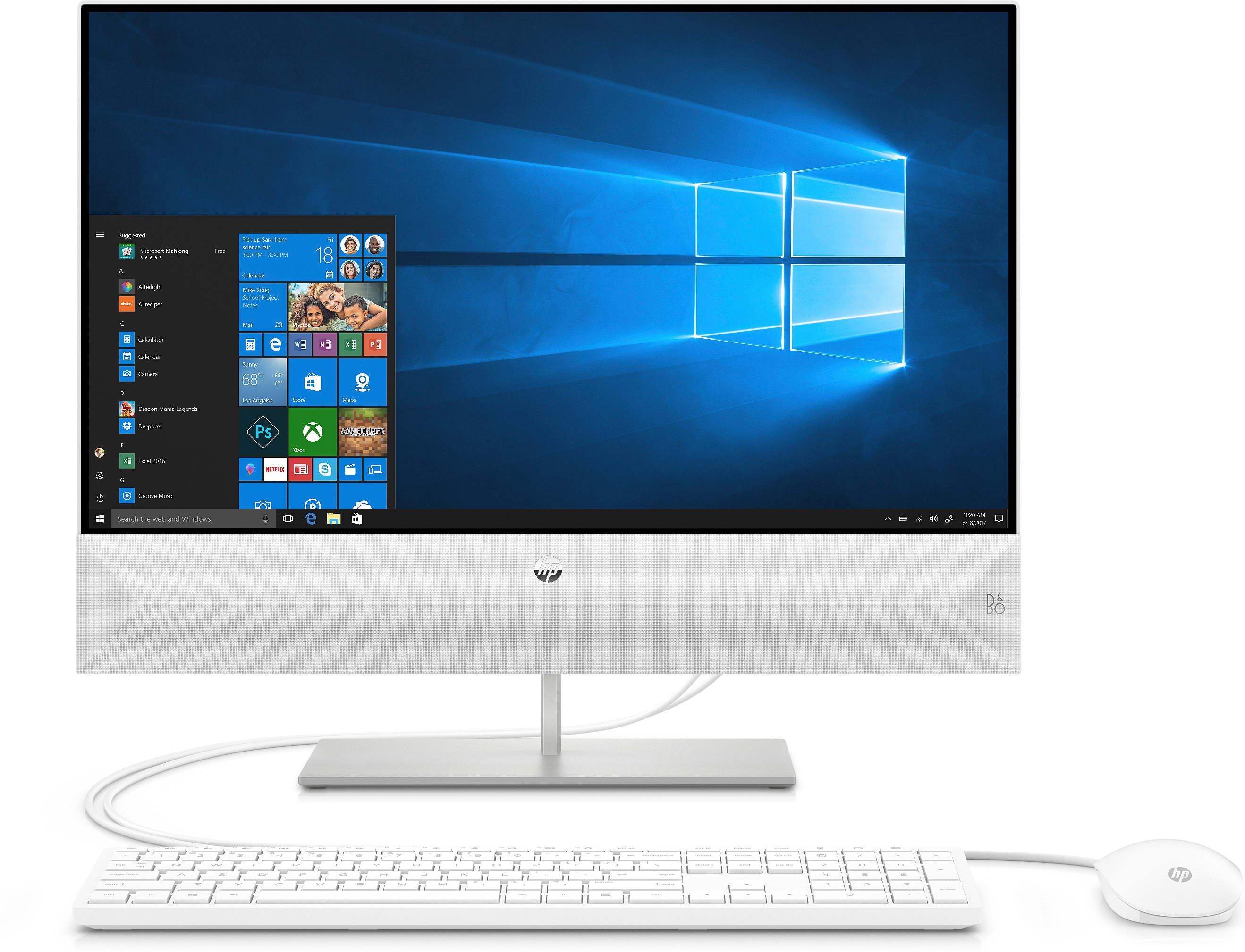 HP Pavilion 24-xa1002ng - Ryzen™ 3 3300U - 8 GB - 512 GB - AMD - Windows 10 Home (64 Bit)