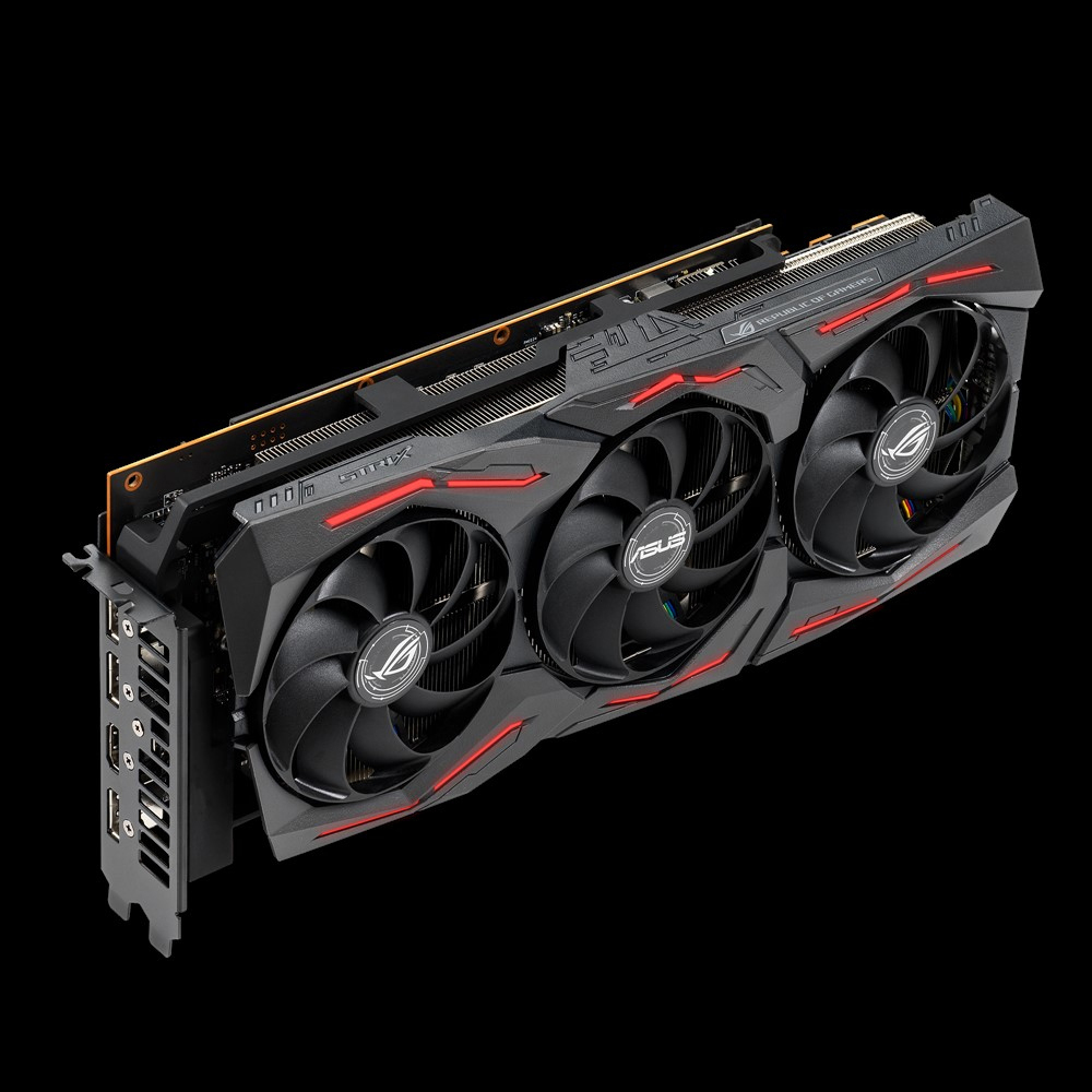 ASUS Radeon™ RX 5600 XT ROG Strix Gaming OC 6GB (90YV0EB0-M0NA00) (AMD, Grafikkarten)