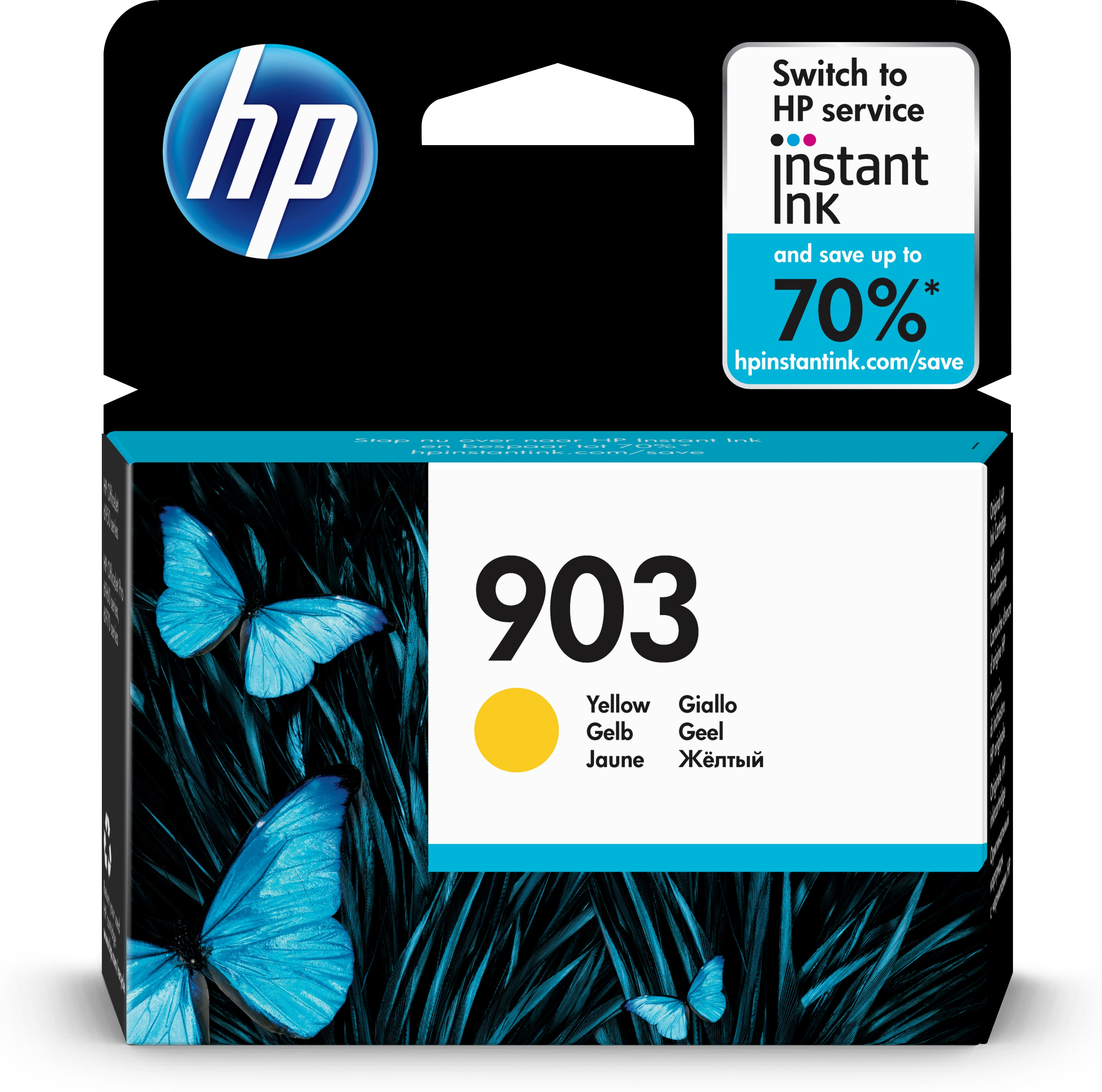 HP 903 Tintenpatrone Gelb (T6L95AE)