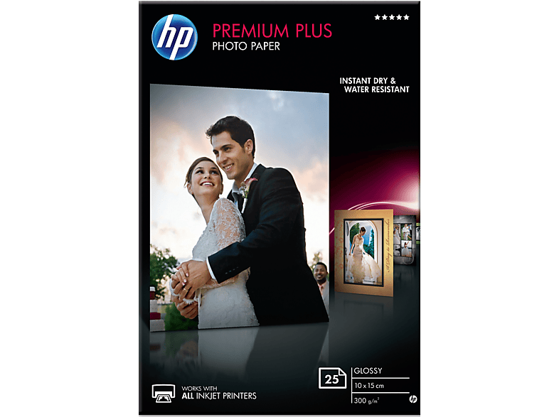 zakdoek elke dag streepje HP CR677A Premium Plus Glossy Fotopapier 10 x 15 cm kopen? | MediaMarkt