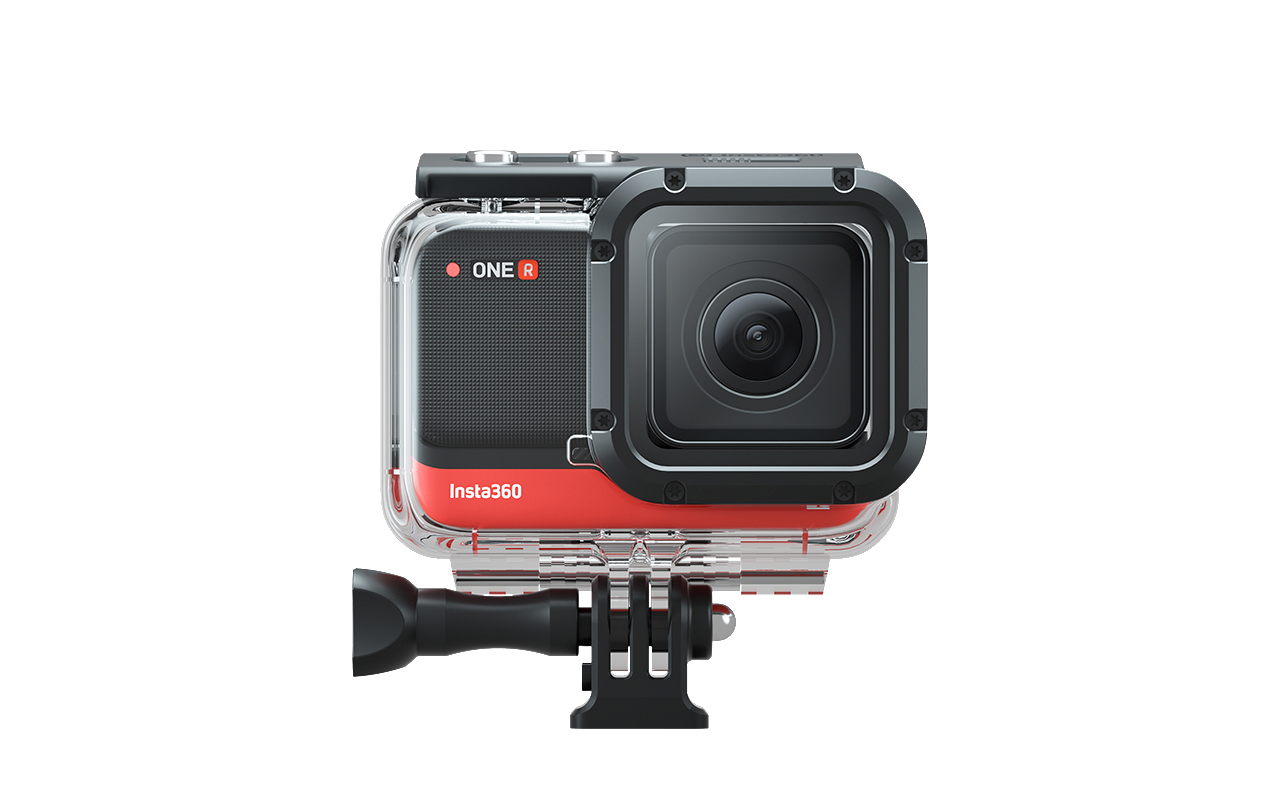 INSTA360 ONE R, Kameratasche, Schwarz/Transparent