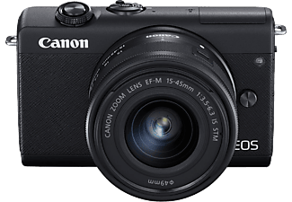 CANON Outlet EOS M200 + EF-M 15-45 mm f/3.5-6.3 IS STM kit, fekete (3699C010)