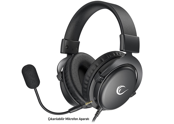 RAMPAGE R36 Drop 7.1 Usb Surround Gaming Mikrofonlu Kulaklık Siyah