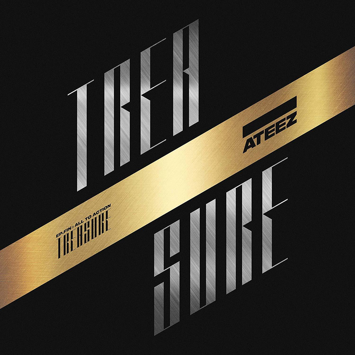 Ateez - Treasure Ep. Fin: All To Action (CD + könyv)