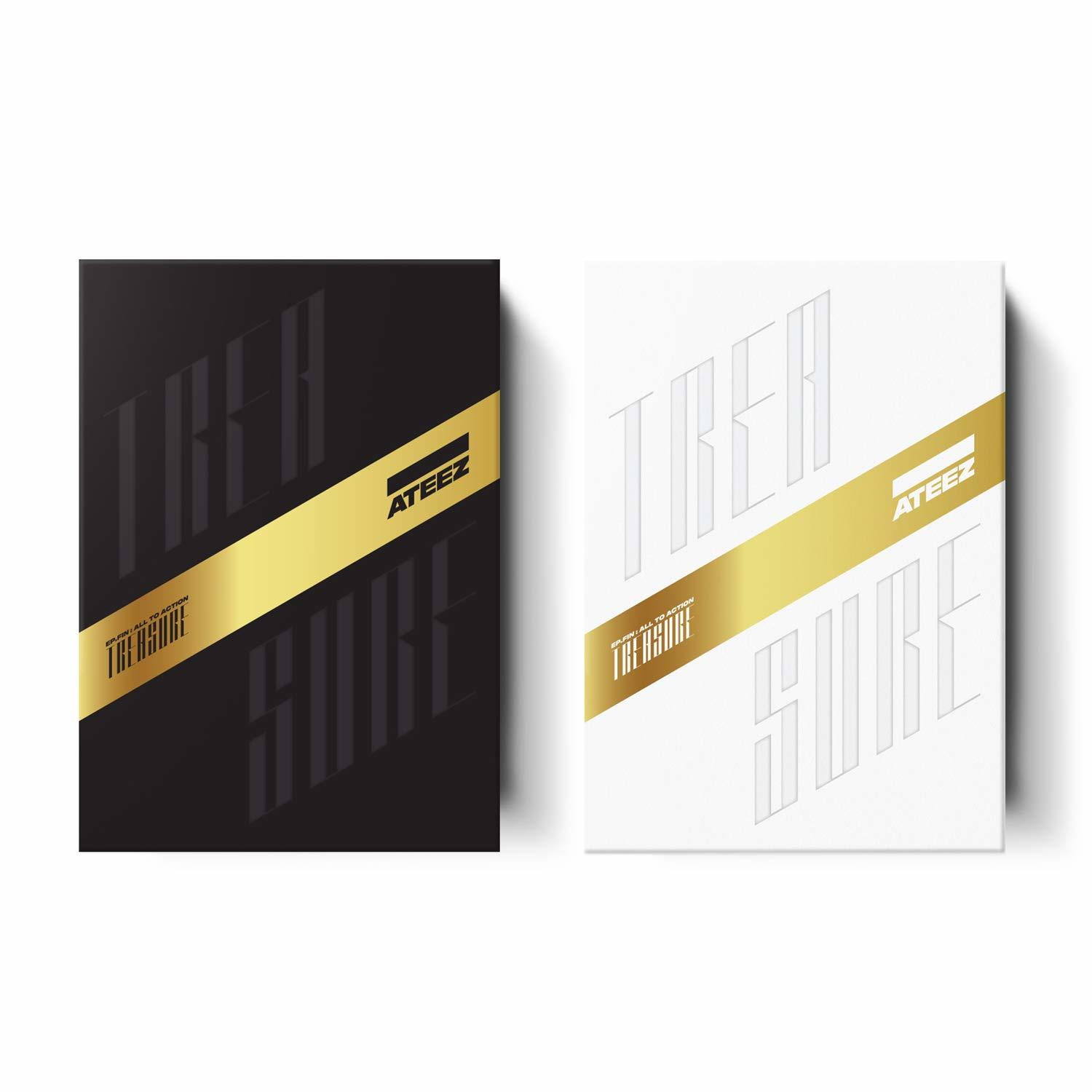 Ateez - Treasure Ep. Fin: All To Action (CD + könyv)
