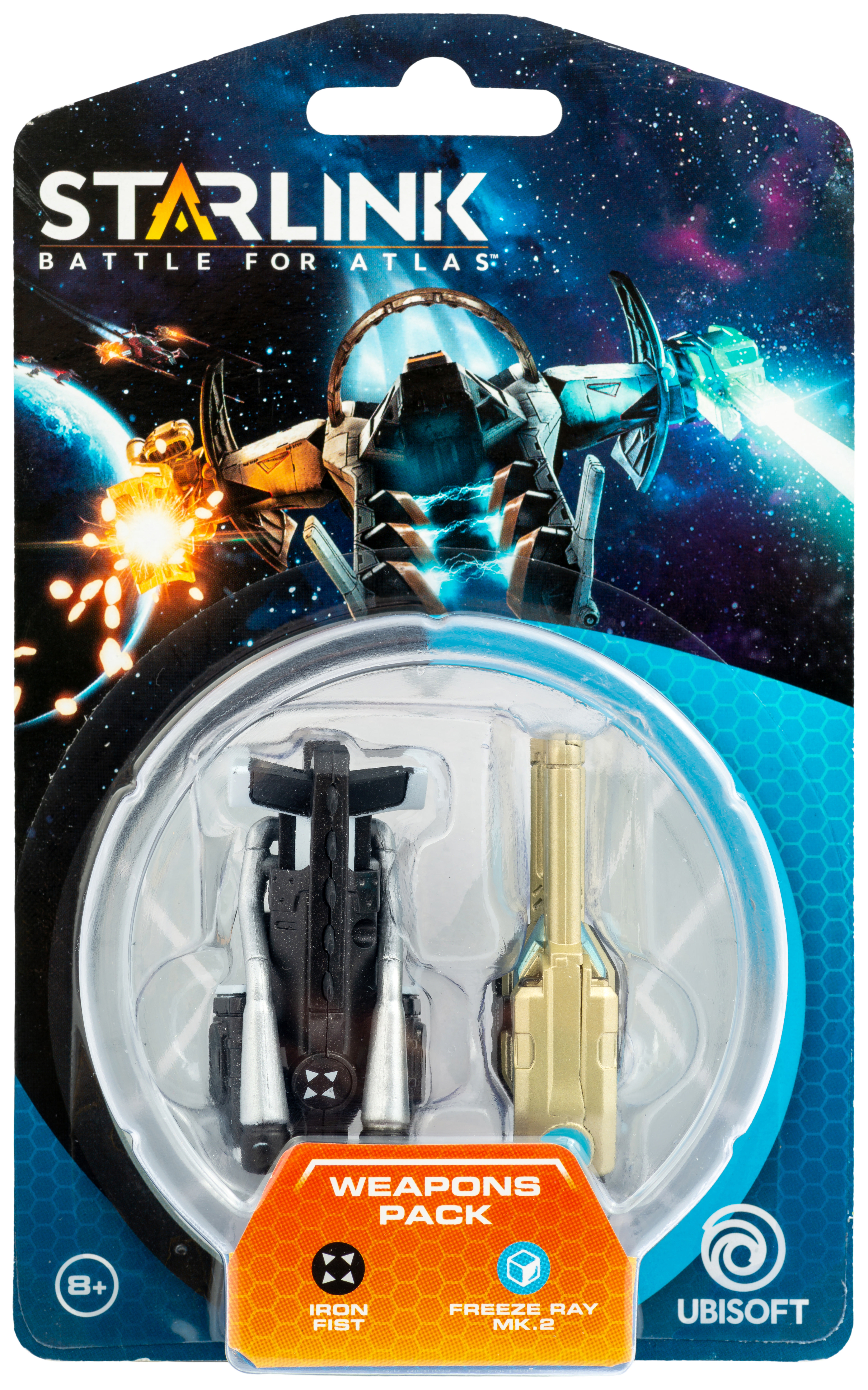 MK.2 TOYS + Freeze Spielfigur Weapons Iron Ray Fist STARLINK Pack