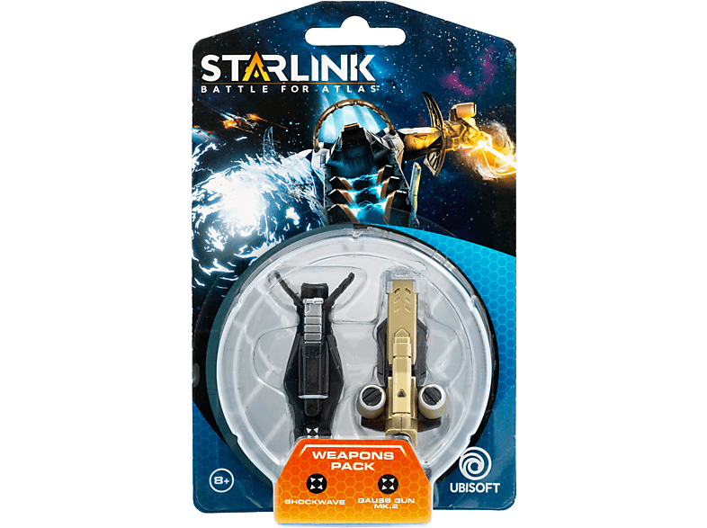 STARLINK TOYS Weapons Pack + Shockwave Gun MK.2 Gauss Spielfigur