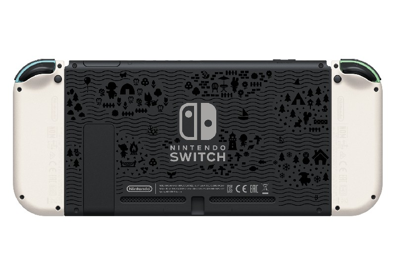Consola - Nintendo Switch (Ed. Animal Crossing: New Horizons), 6.2", Joy-Con, Azul y Verde