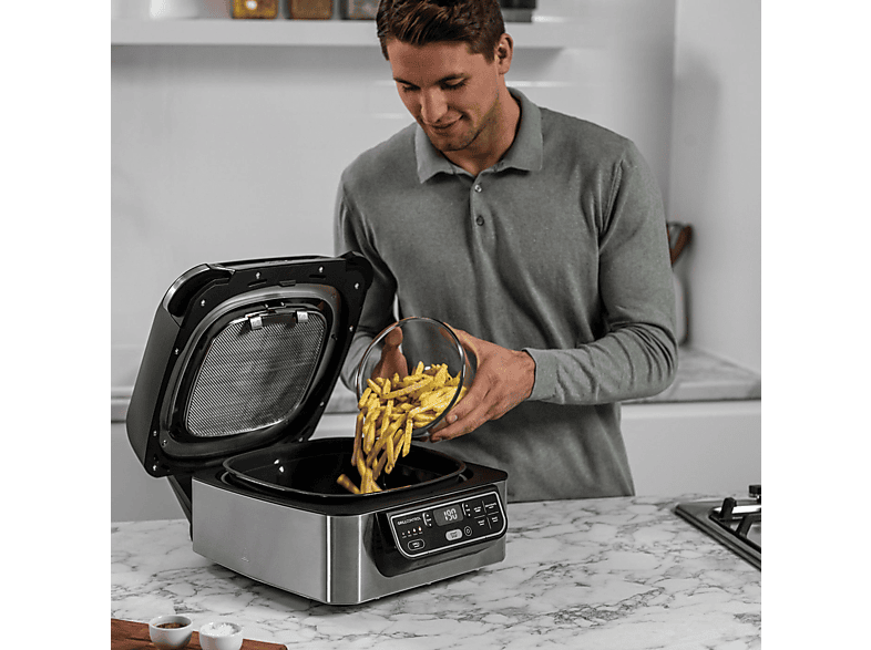 NINJA AG301EU Air Grill Heißluftfritteuse 1760 Watt Schwarz