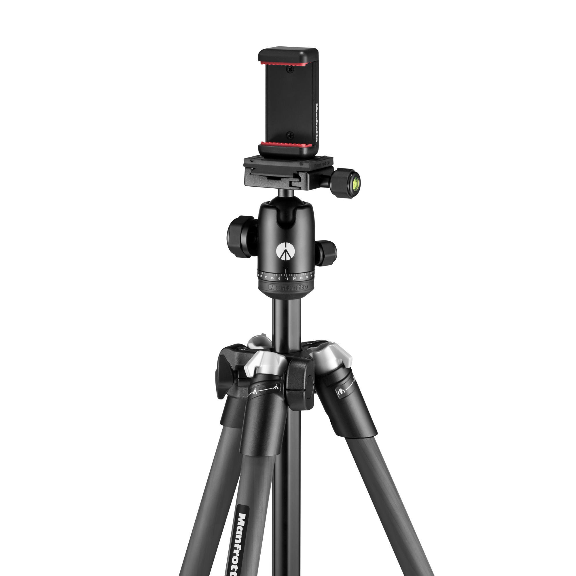 MANFROTTO MKELMII4CFM-BH ELEMENT MII MOB Dreibein Dreibeinstativ, Schwarz, Höhe offen bis 1600 mm