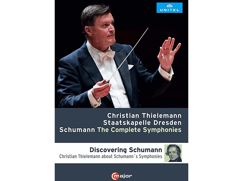 (DVD) Sinfonien Christian Staatskapelle - Sämtliche Thielemann Dresden, - Schumann: