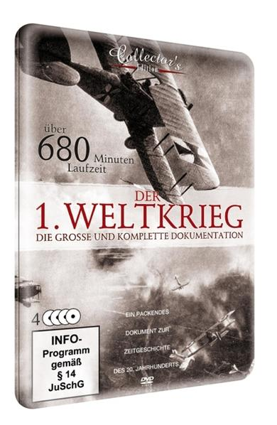 Der 1. Weltkrieg - DVDs] Die Geschichte komplette DVD [4 (Metallbox)