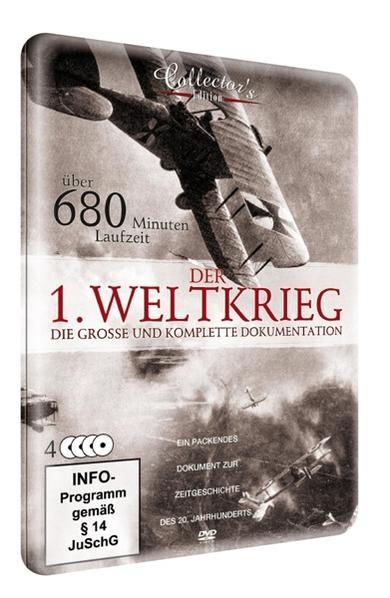 Der 1. Weltkrieg - [4 Geschichte (Metallbox) komplette DVD DVDs] Die