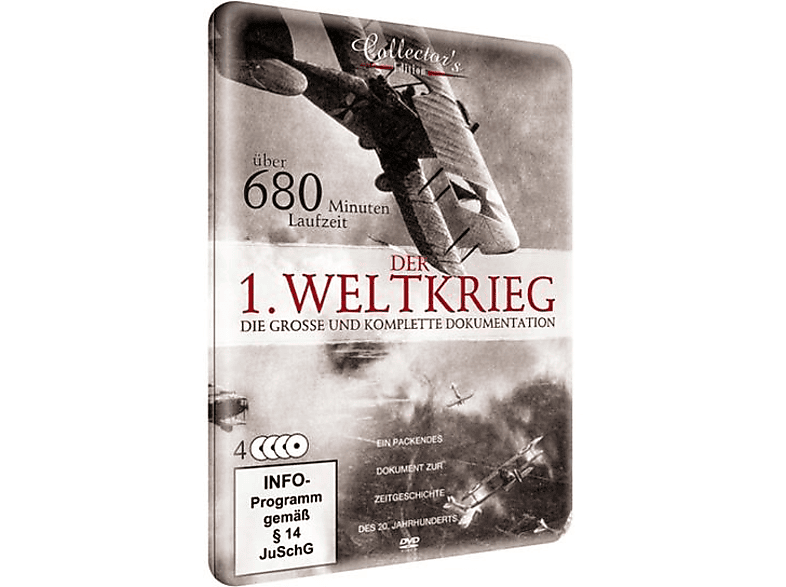 Der 1. Weltkrieg - [4 Geschichte (Metallbox) komplette DVD DVDs] Die