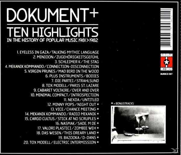 (CD) DOKUMENT/+ - VARIOUS -
