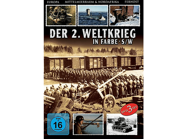 An den Fronten des Krieges Der 2. Weltkrieg in Farbe & s/w DVD online kaufen MediaMarkt