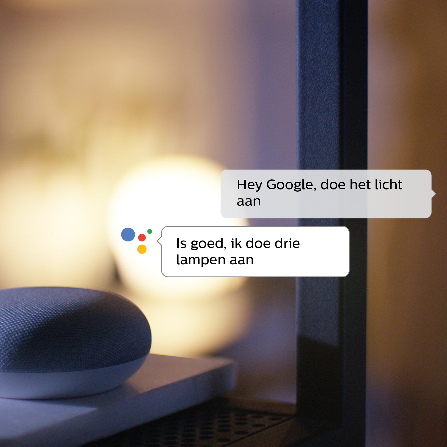 GOOGLE NEST Nest Mini en Philips Hue starterkit