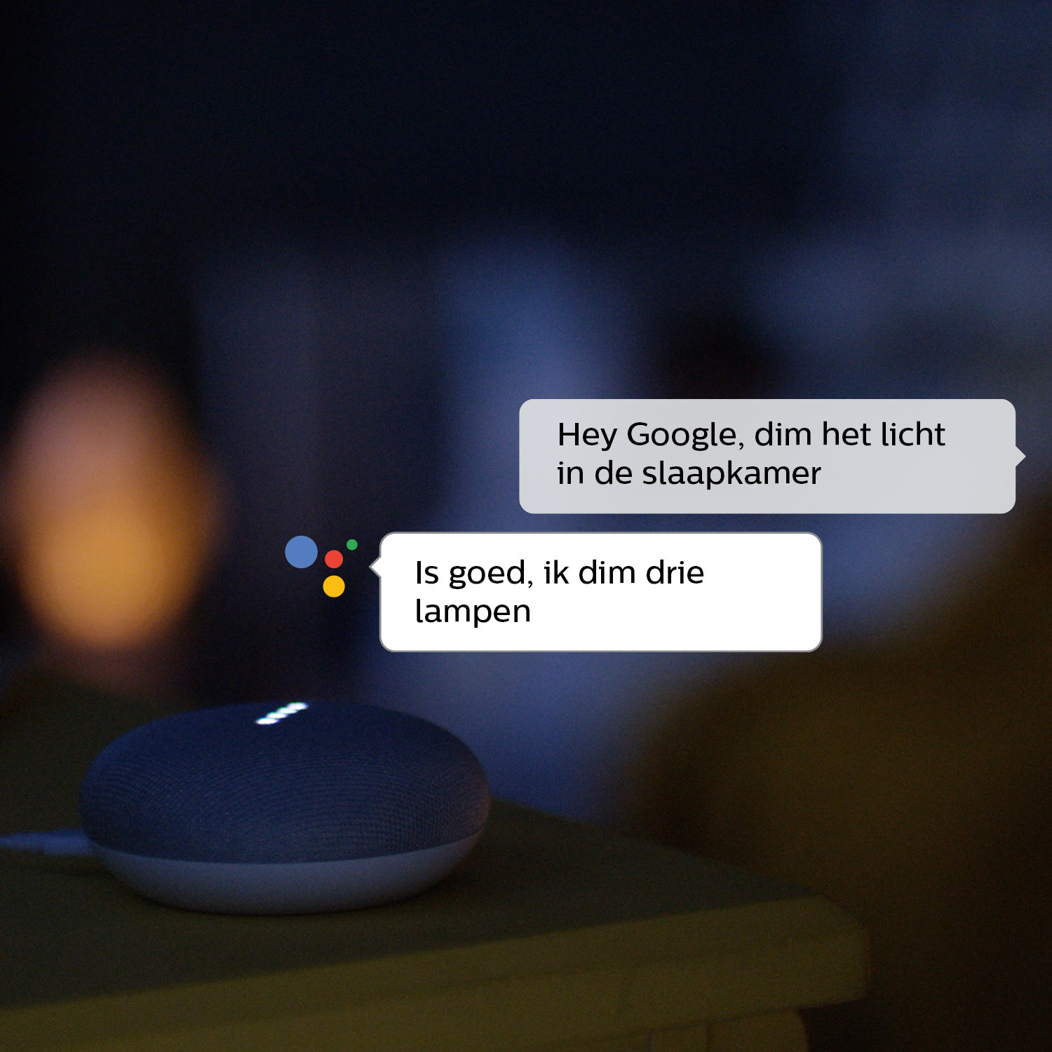 GOOGLE NEST Nest Mini en Philips Hue starterkit