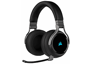 CORSAIR Virtuoso RGB Hi-Fi Kablosuz Oyuncu Kulaklığı, PC, PS5, PS4 Uyumlu, Siyah(CA-9011185-EU)