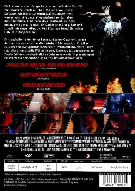 Fright Fest DVD