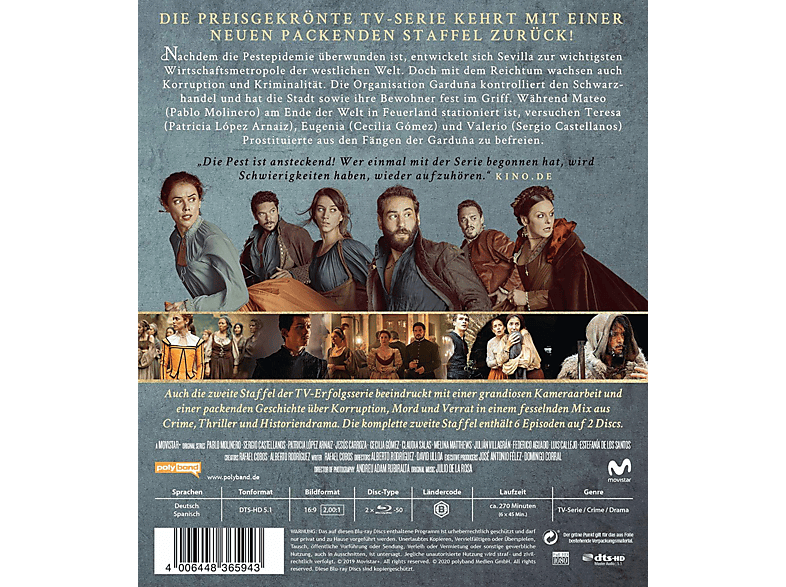 Thumbnail - Die Pest-Staffel 2 Blu-ray