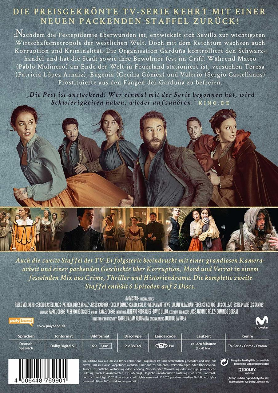Filmplakat mit einer Gruppe von Menschen im Vordergrund und Text im Hintergrund.