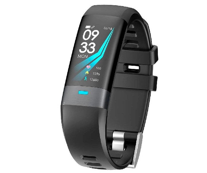 Pulsera de actividad - Muvit iO Health Electro, Pulsómetro, Bluetooth, GPS, Notificaciones, Otros