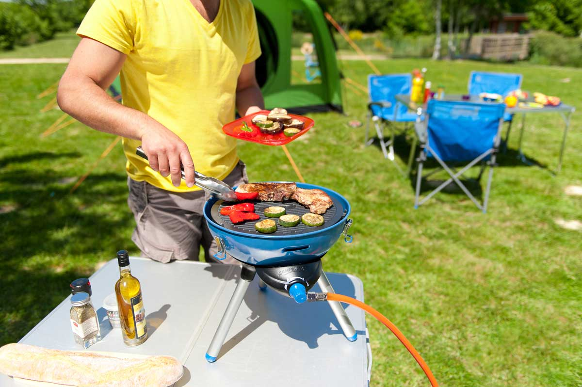 CAMPINGAZ 400R Party Gasgrill, Blau (2000 Watt)