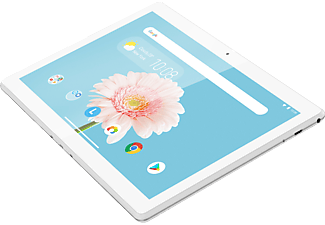 LENOVO Tab M10 HD, Tablet, 32 GB, 10,1 Zoll, Polarweiß
