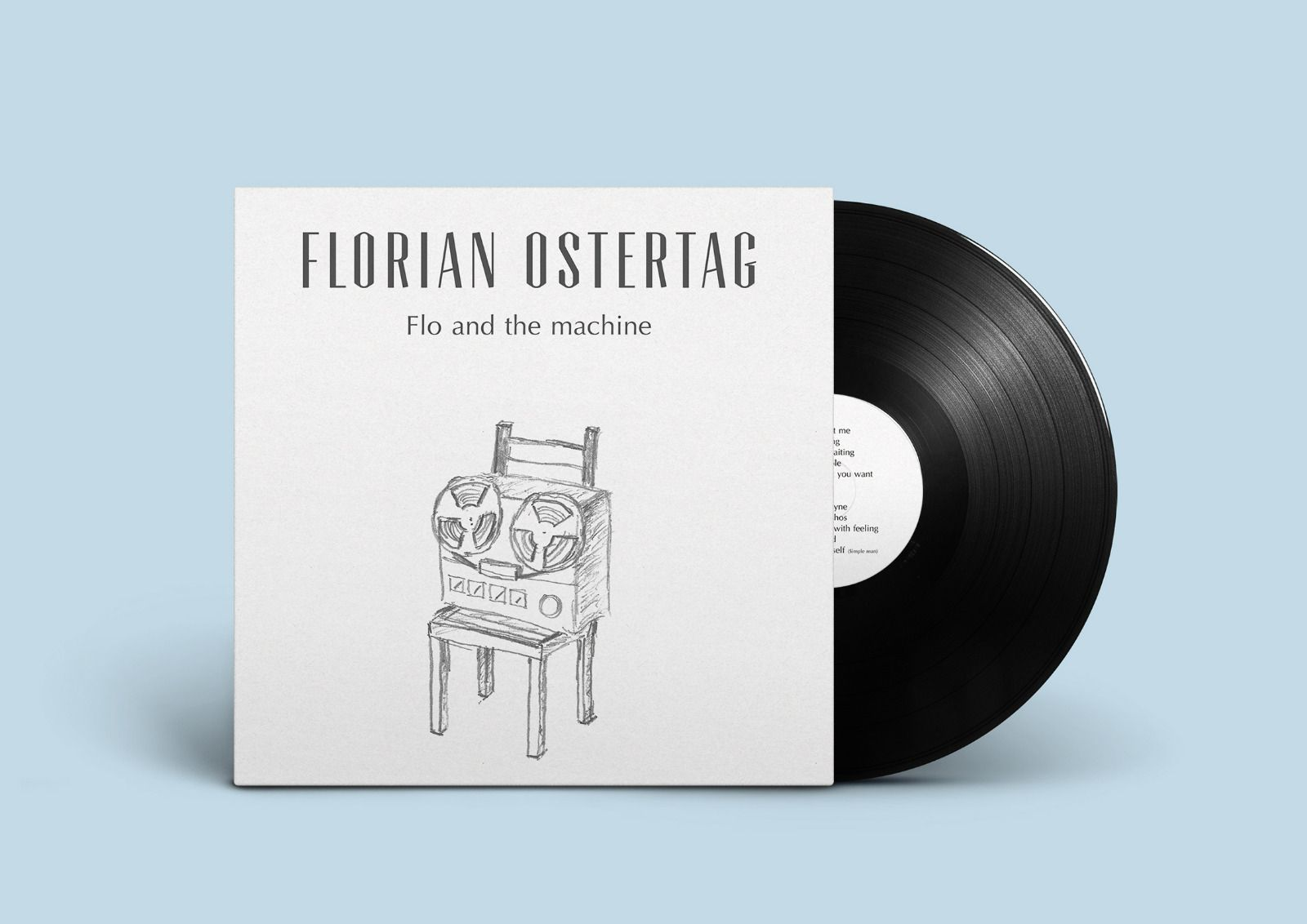 Florian Ostertag - Flo And The Machine (LP)  - (Vinyl)