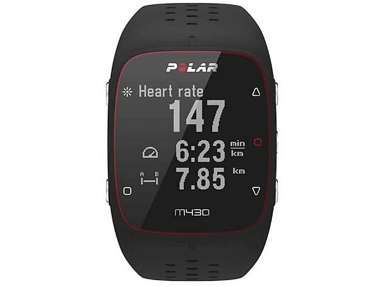 Reloj deportivo | Polar M430, Negro, GPS, Sleep Plus, Altímetro, Velocidad, Distancia