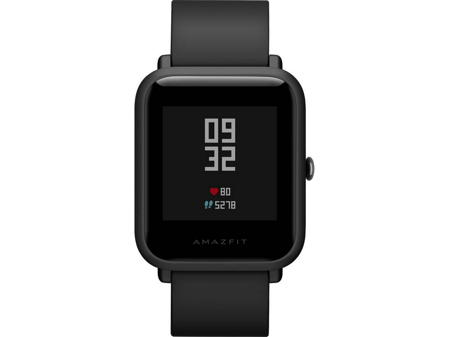 Smartwatch - AmazFit Bip Lite, 45 días autonomía, Frecuencia cardíaca, 3 ATM, Notificaciones, Negro