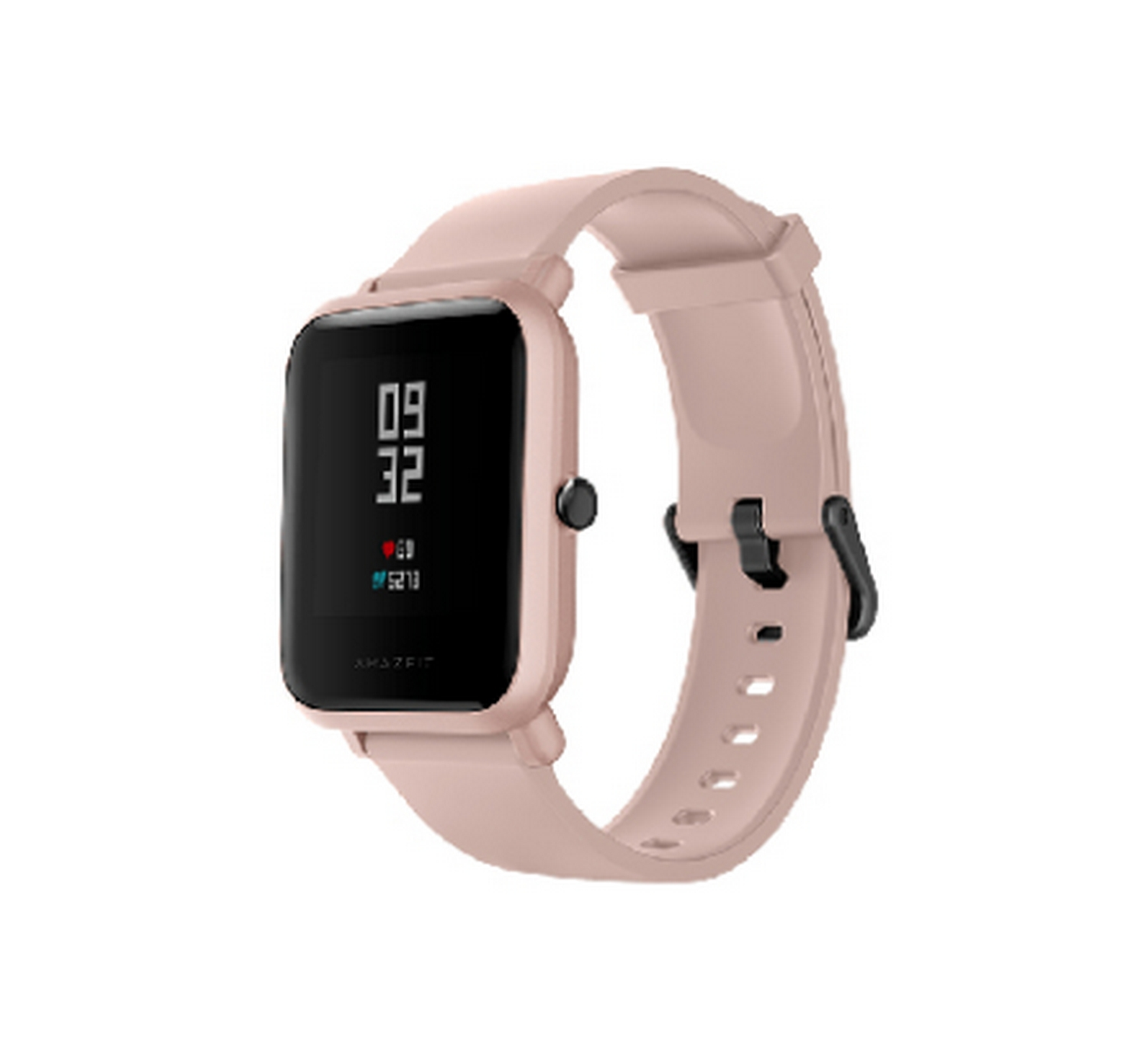 Smartwatch - AmazFit Bip Lite, 45 días autonomía, Frecuencia cardíaca, 3 ATM, Notificaciones, Rosa