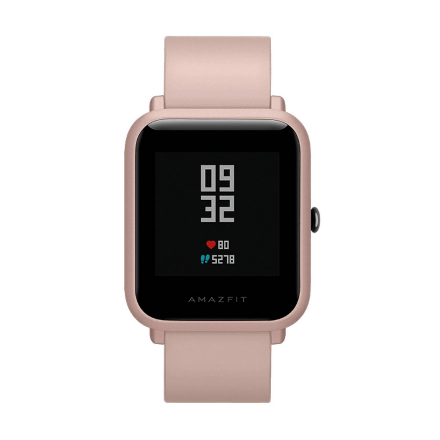 Smartwatch - AmazFit Bip Lite, 45 días autonomía, Frecuencia cardíaca, 3 ATM, Notificaciones, Rosa