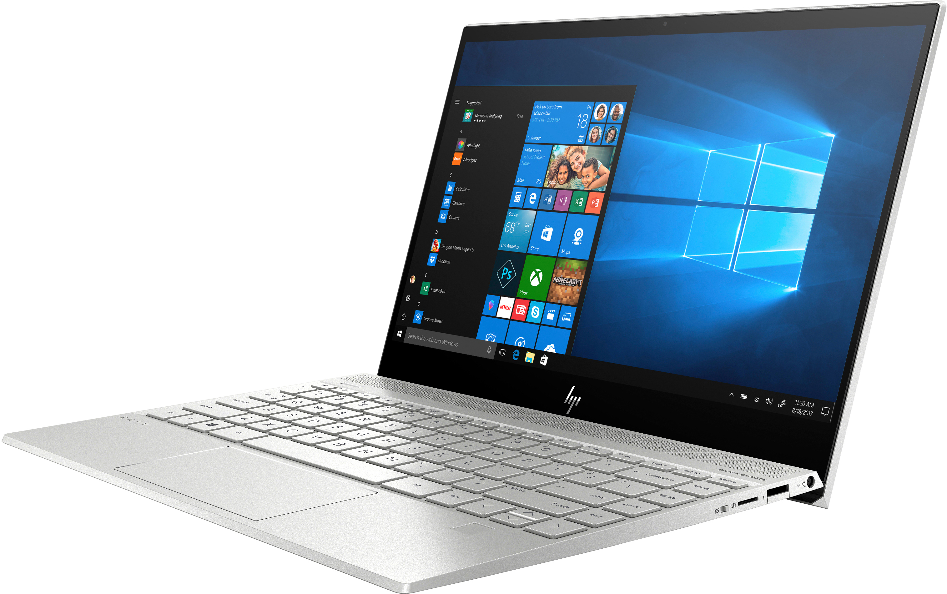 HP ENVY 13-aq0300ng - 13,3 Zoll - Intel® Core™ i5 i5-8265U - 8 GB - 512 GB - Intel® UHD 620 - Windows 10 Home (32 bit)