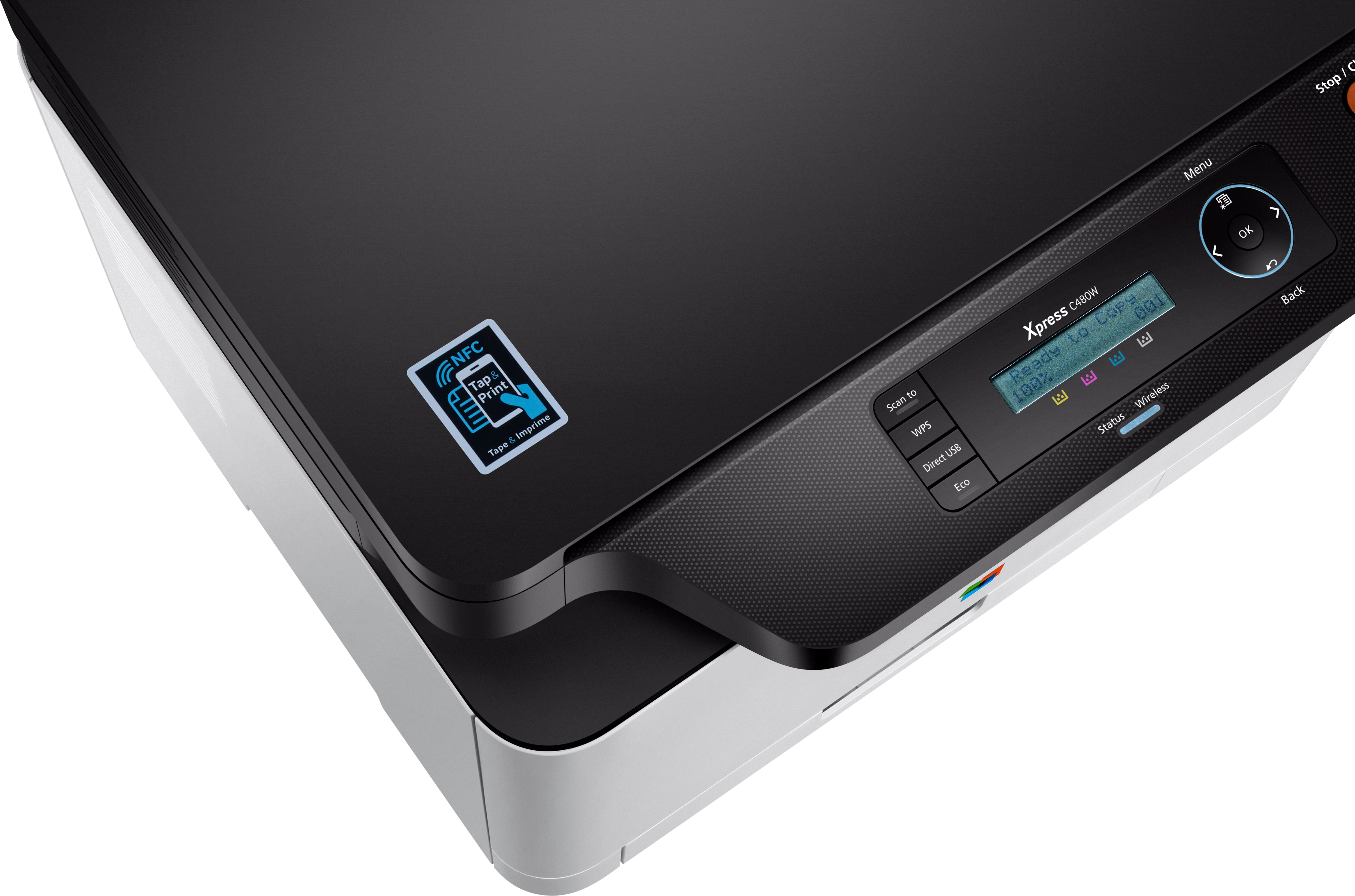 SAMSUNG Xpress C480W Farblaser 3-in-1 Laser-Multifunktionsdrucker (Farbe) WLAN Netzwerkfähig