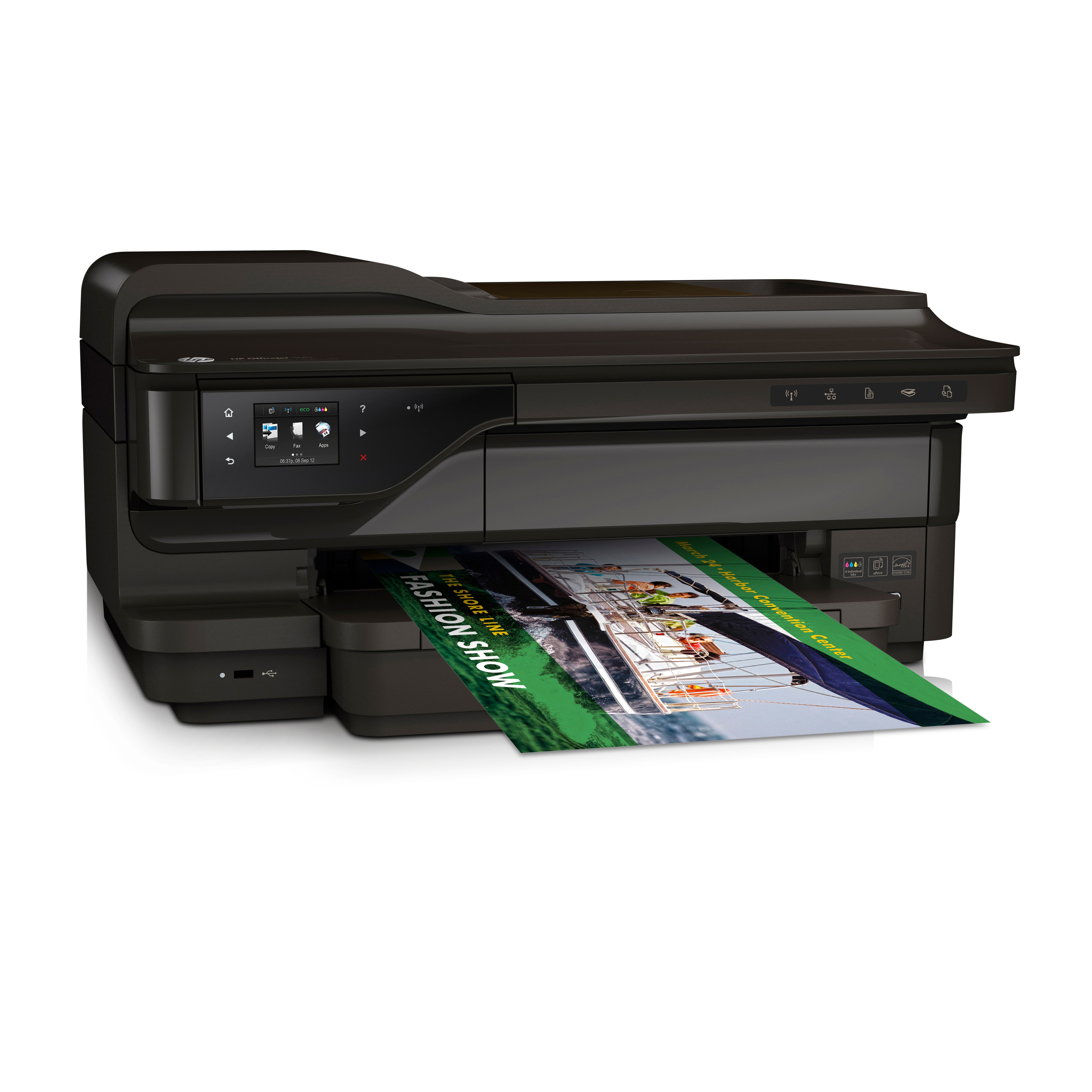 HP OfficeJet 7612 4-in-1 Tinten-Multifunktionsdrucker