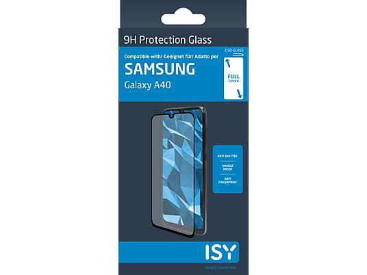 ISY IPG 5048-2.5D - Schutzglas (Passend für Modell: Samsung Galaxy A40
)
